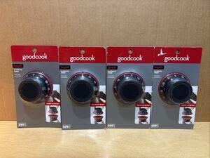 GoodCook Touch Magnetic Kitchen Timer 60-Minute — 4-Pack Bundle